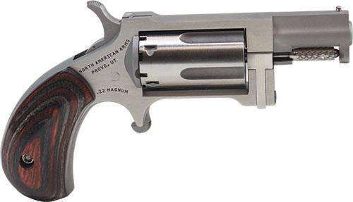 Handguns North American Arms Ready Series 22Magnum NAA SIDEWINDER MINI REVOLVER .22 MAG 1.5" BBL W/RED/BLACK GRIP